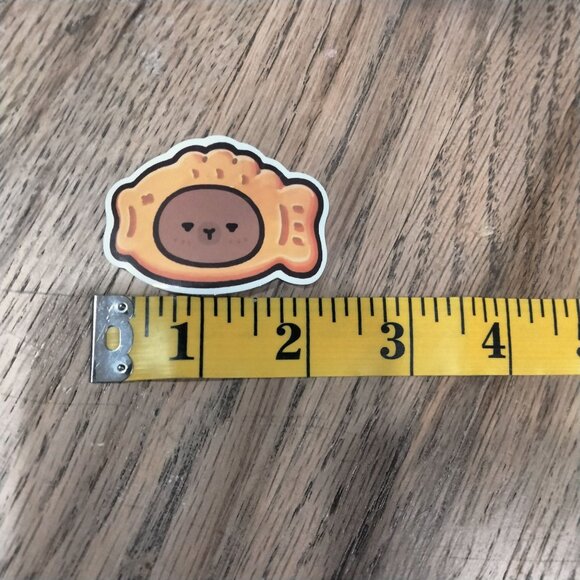 Taiyaki Capybara Filling Sticker Bear Dumpling - Picture 3 of 3